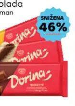 Dorina čokolada 220g, Amko