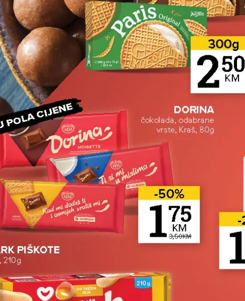 Dorina čokolada 80 g