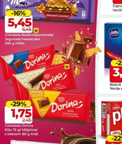 Dorina Čokolada 80 g