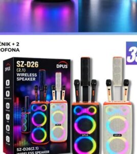 DPUS SZ-D26 2.1 Wireless Speaker, Belamionix