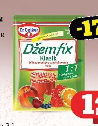 Dr. Oetker Džemfix klasik 1:1 25 g