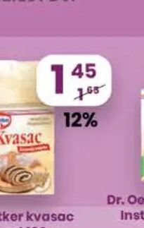 Dr. Oetker kvasac Instant 100 g