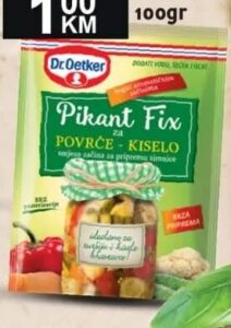 Dr. Oetker Pikant fix kiseli povrće - kiselo 100 g, Best