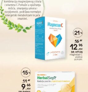 DR. VITON magnezan C vrećice 20 kom, CM