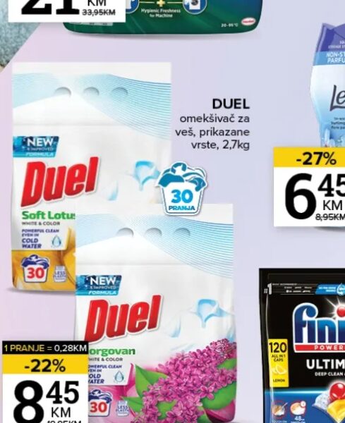 Duel omekšivač za veš 2.7 kg