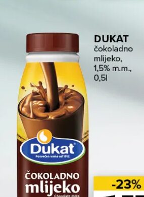 Dukat čokoladno mlijeko 0.5 l