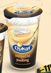 Dukat mliječni puding 170 g, Robot