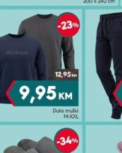 Duks muški M-XXL, Mega diskont