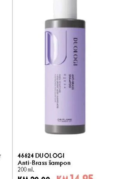 DUOLOGI Anti-Brass šampon 200 ml