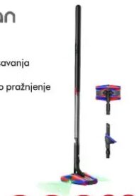 dyson Bežični usisivač PencilVac Fluffycones, Tehnomag