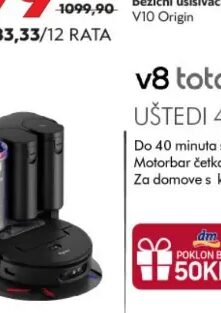 dyson Usisivač robot Spot+Scrub Ai