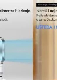 Dyson ventilator Hot & Cool HF1, Tehnomag