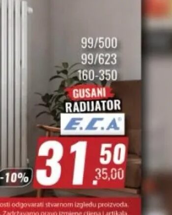 E.C.A. gusani radijator 1 kom