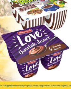 ehrman love čokolada puding 100 gr, FIS