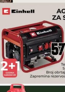Einhell agregat za struju TC-PG 25/1/E5, Bingo