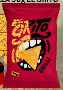 El Grito Čips Chili/Nacho/BBQ Tortilla 90 g