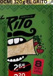 El Grito Tortilja Classic 320 g, Bazar
