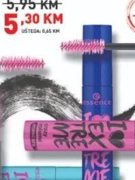 Essence I Love Extreme maskara, Didaco