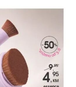 essence kabuki buffer četkica za puder, CM