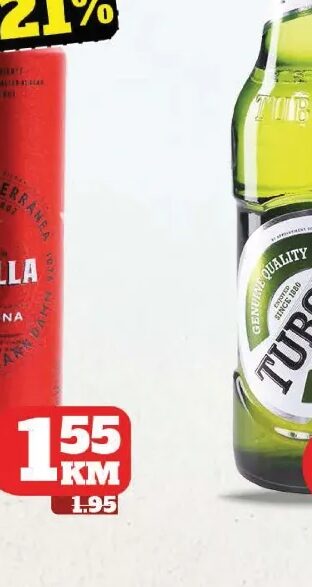 Estrella Damm pivo 0.5 l