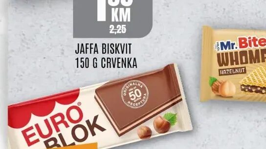 Euro Blok čokolada 80 g