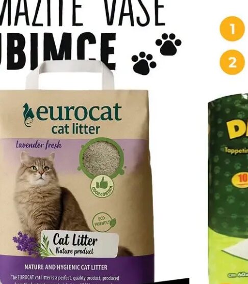 Eurocat Pijesak za mačke Lavanda 5 kg