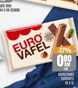 Eurovafel Napolitanke 90 g, Bingo