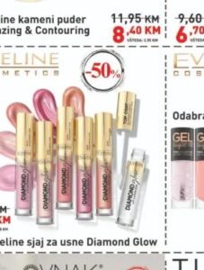Eveline Diamond Glow sjaj za usne, Didaco