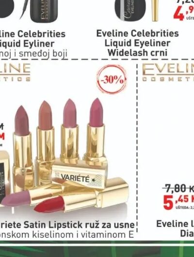 Eveline Variete Satin Lipstick ruž za usne