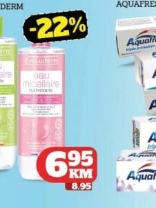 Evoluderm micelarna voda 500 ml