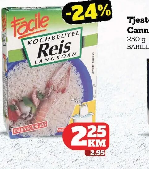 Facile Reis Langkorn 4 x 125 g