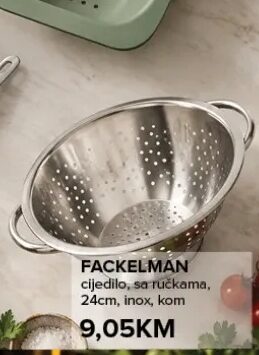 FACKELMANN cjedilo sa ručkama 24cm