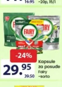 Fairy deterdžent za posuđe 545 ml, 900 ml, FIS