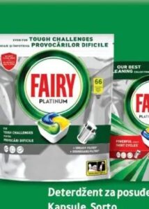FAIRY Deterdžent za posuđe Kapsule 66 kom, Best
