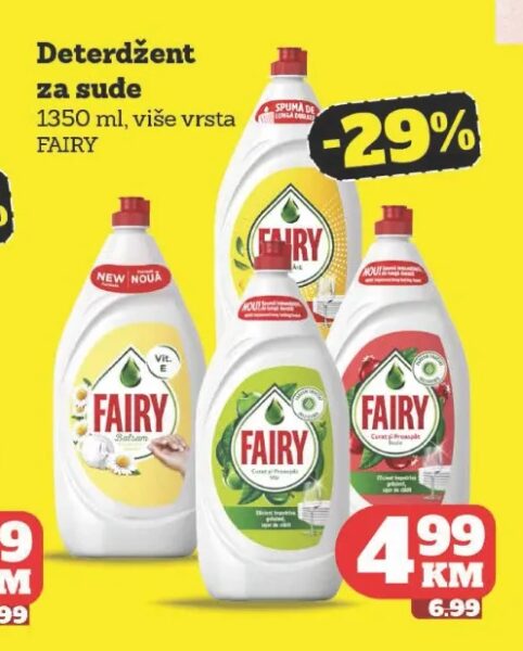 Fairy deterdžent za sude 1350 ml