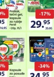 Fairy kapsule za posuđe sorto, FIS