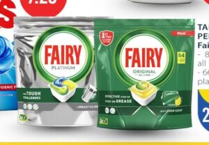 Fairy tablete za perilicu 84 kom, FIS