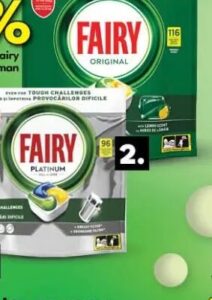 Fairy tablete za perilicu suđa 96 kom, Robot