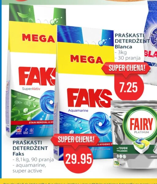 Faks deterdžent 8.1 kg
