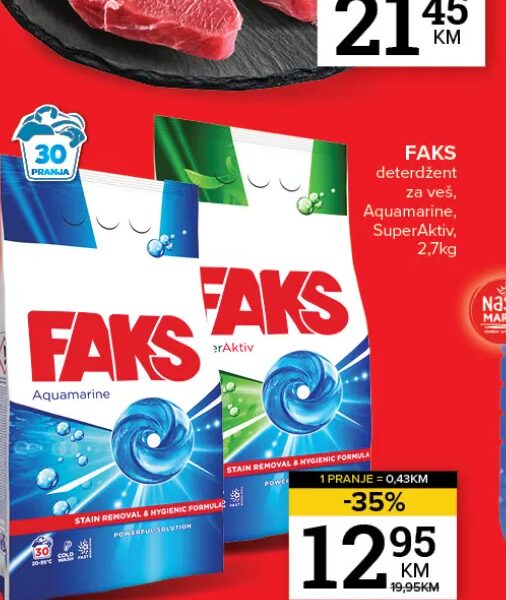 Faks deterdžent za veš 2.7 kg