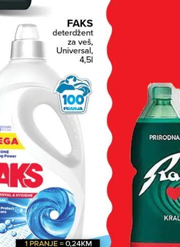 Faks deterdžent za veš Universal 4.5 l