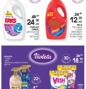 Faks gel za pranje rublja 3.96 l, CM