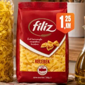 Filiz Tjestenina makarone farfalle 500 g, Fortuna