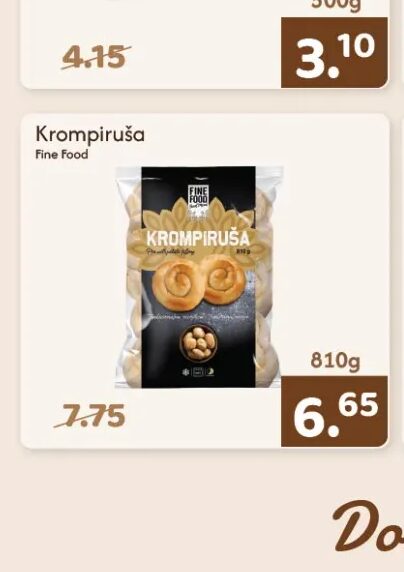 Fine Food Krompiruša 810g