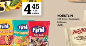 Fini bombone 90 g, Konzum i Mercator
