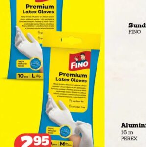 FINO Jednokratne rukavice 10/1, Crvena jabuka