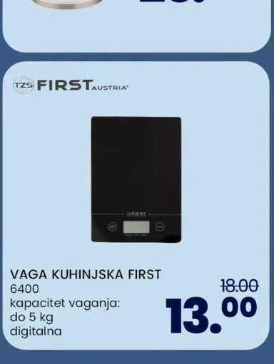 FIRST AUSTRIA Vaga kuhinjska 6400 5 kg