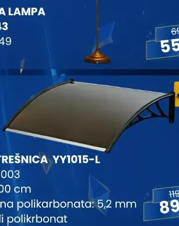 Fis Home Nadstrešnica YY1015-L -150X100 cm