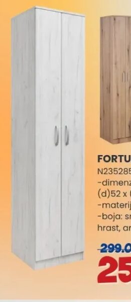Fortuna F1 ormar 50x52x222 cm