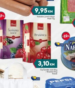 Franck Čaj Šumsko voće / Brusnica 55 g, Mega diskont